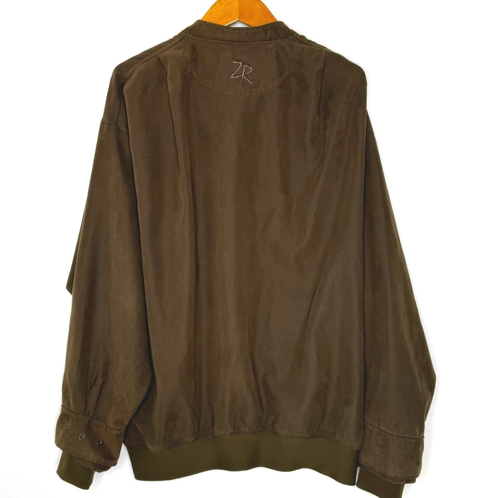 Zero Restriction Jacket Microfiber Pullover Xl Br… - image 2